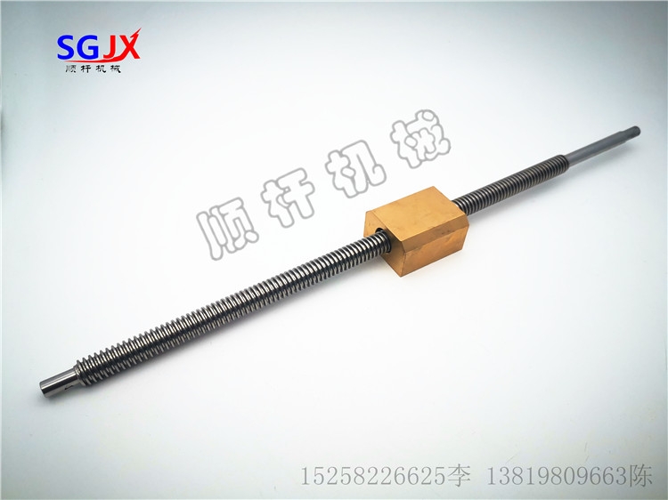 t8不鏽（xiù）鋼梯形 多頭絲杆 T型螺杆（gǎn）