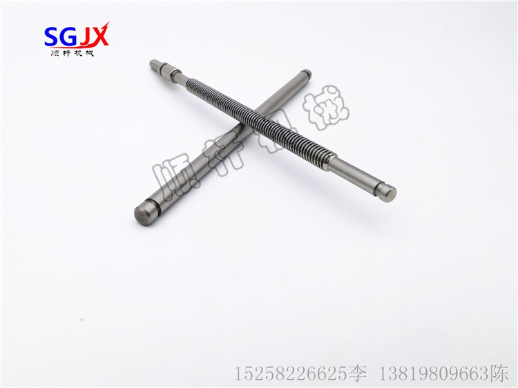 不鏽鋼梯形絲杠黃銅螺（luó）母 小型6mm